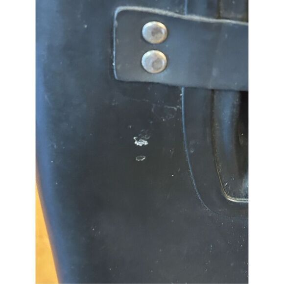 Steve Madden Tsunamii Rain Boots Black Size 6 - Picture 4 of 11